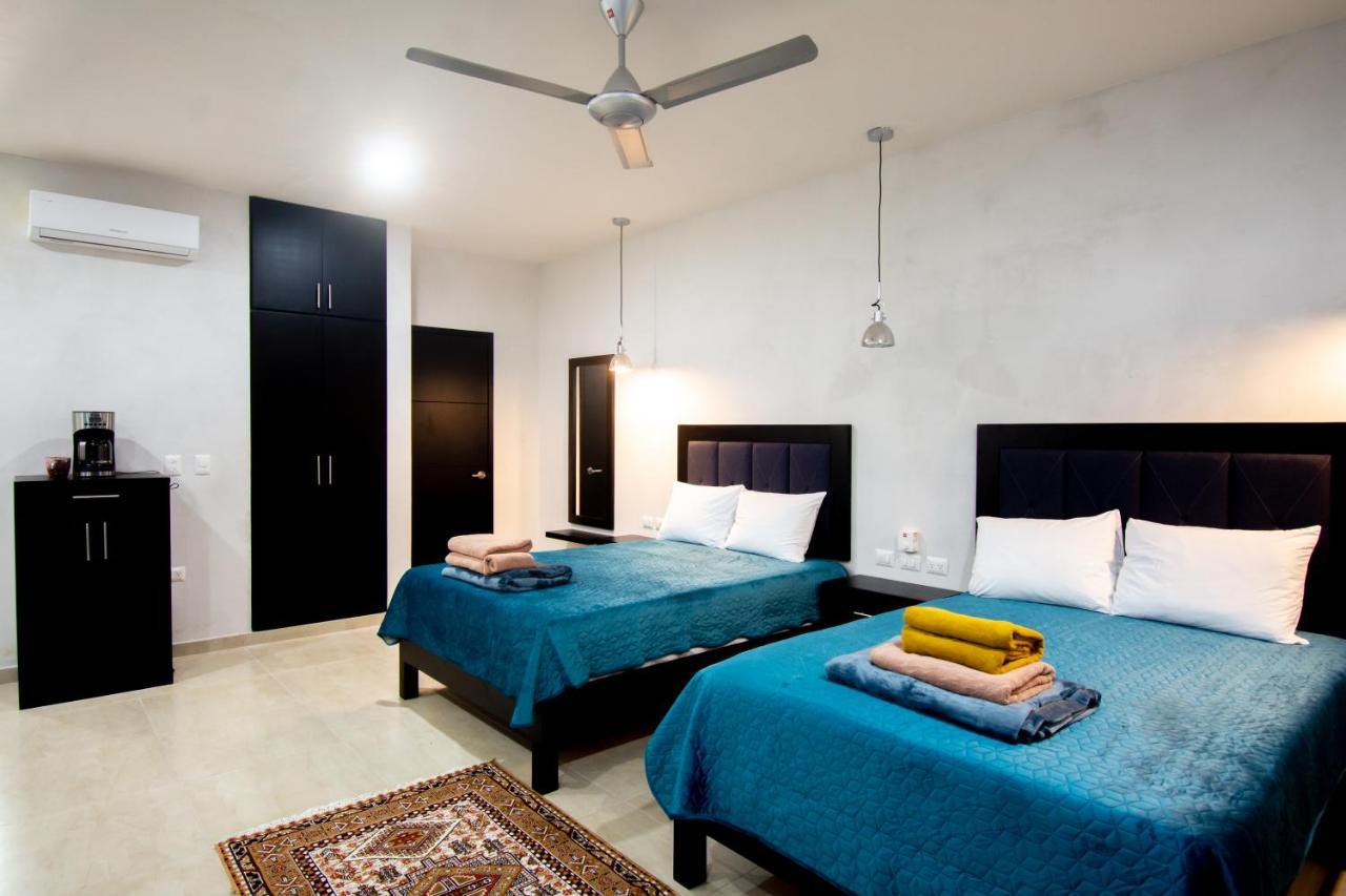 Hotel Casa Tortuga Tulum - Cenotes Park Inclusive Экстерьер фото A bedroom in the hotel