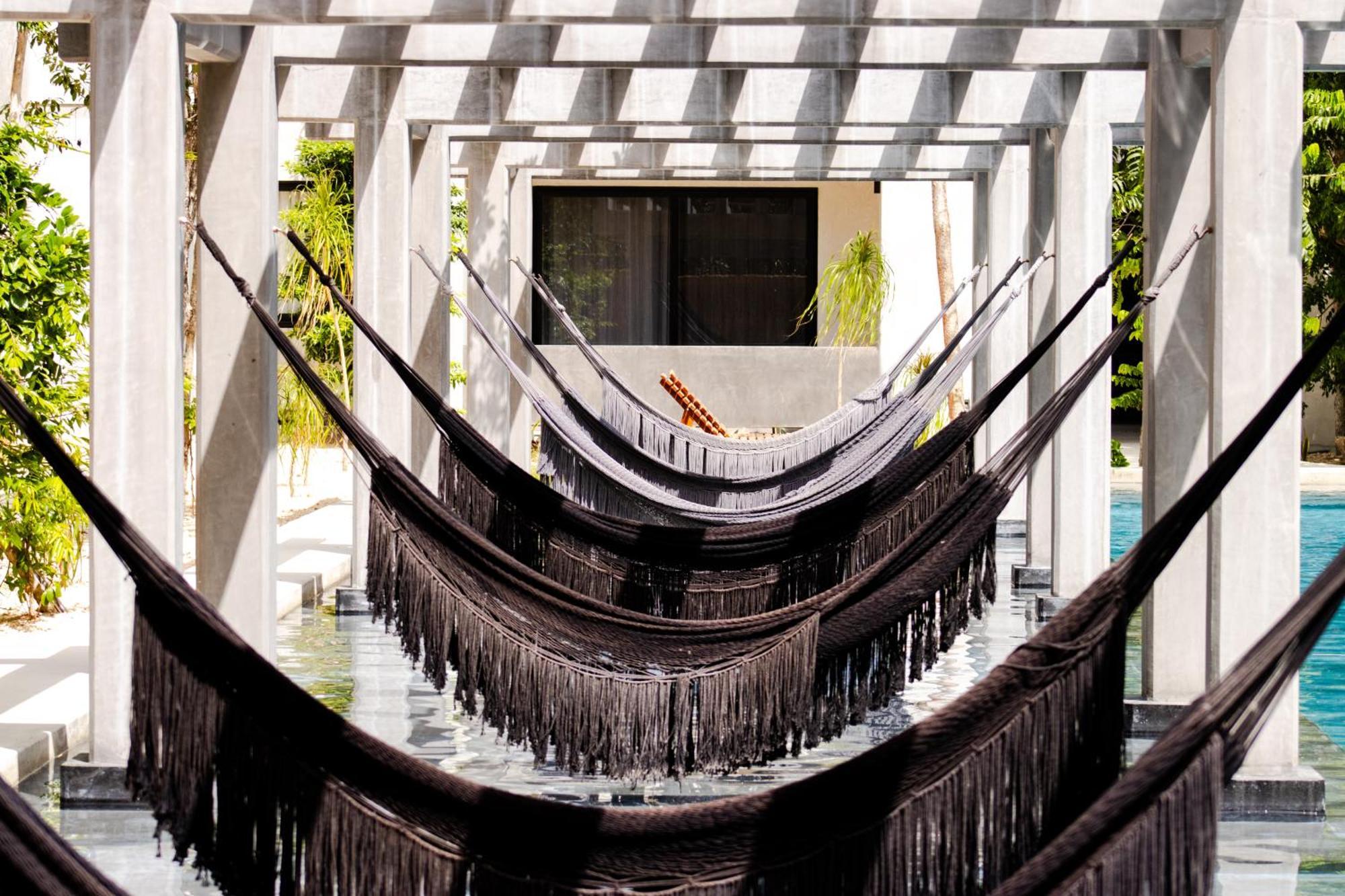Hotel Casa Tortuga Tulum - Cenotes Park Inclusive Экстерьер фото Hammocks at the National Museum of the Dominican Republic
