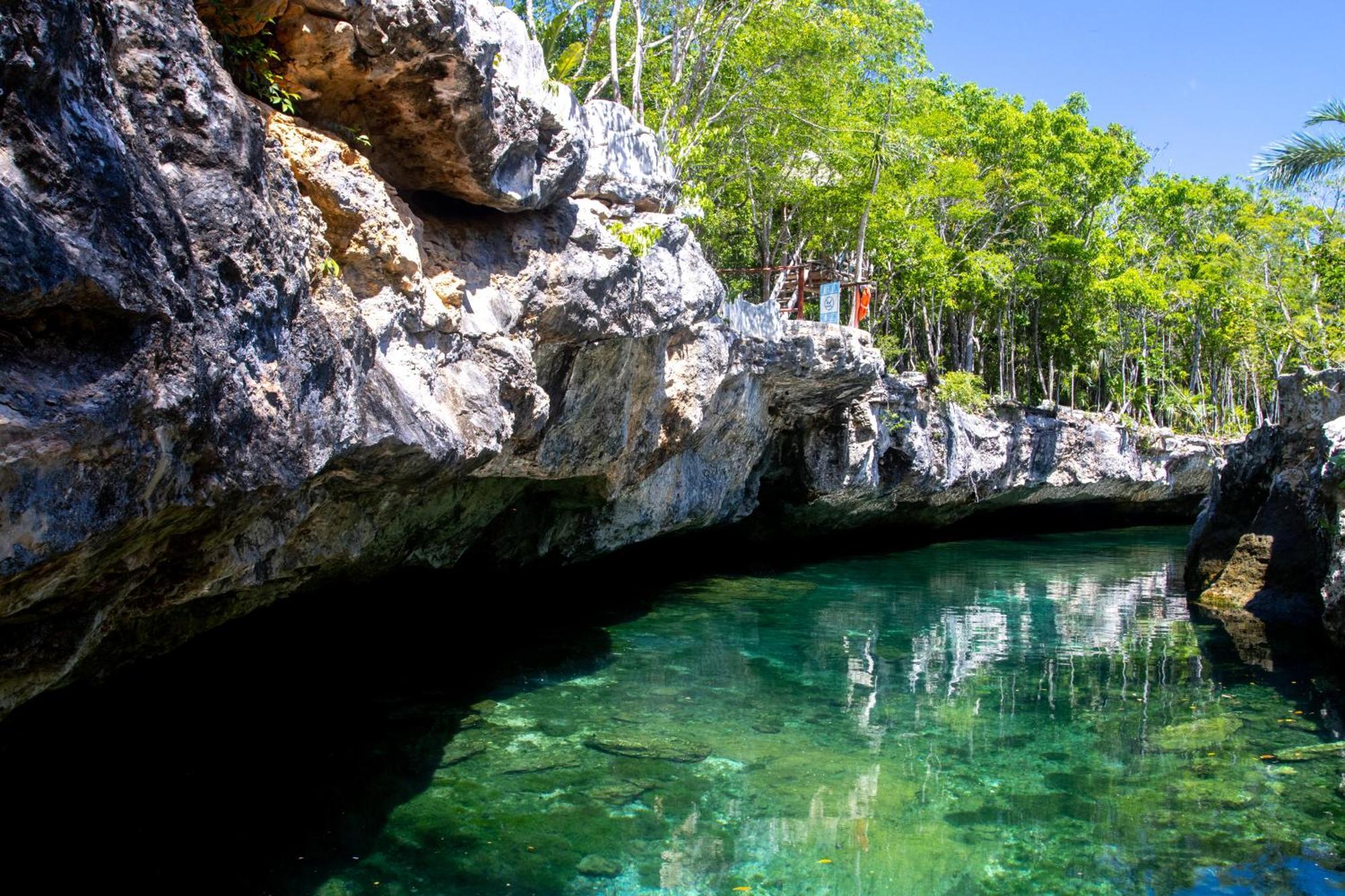 Hotel Casa Tortuga Tulum - Cenotes Park Inclusive Экстерьер фото Cenote